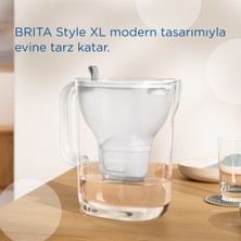 Brıta Style XL ''Maxtra Pro All-in 1 Filtreli'' Su Arıtma Sürahisi - Gri