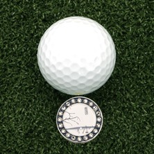 Surjion 25MM Çıkarılabilir Golf Işaretleyiciler Yardımcıları Ş Anti-Pas D (Yurt Dışından)