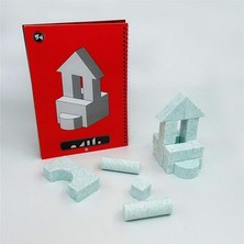 O&S Akıllı Yapılar Zeka Oyunu, 3 Boyutlu Tangram, 3D Yapılar