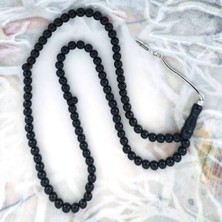 OltutaşıMarket 99'luk Oltu 925 Ayar Gümüş Tasarım Namaz Dua Zikir Tesbihi