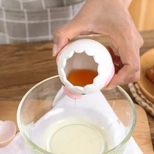 Wangchuang Pembe Sevimli Yumurta Akı ve Sarısı Ayırıcı Küçük Tavuk Seramik Beyaz Ayırıcı Pişirme Sıvısı Ayırma Mutfak Kullanışlı Araçlar 2021 Yeni (Yurt Dışından)