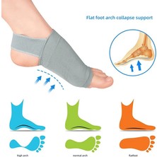 3Danlu 1 Çift C Arch Destek Kol Plantar Fasiit Desteği Fasiit Topuk Dikeni Kayışı Ayak Ağrısı Düz Ayak Ağrıyı Rahatlatmak Kol Çorap Orthoticpad (Yurt Dışından)