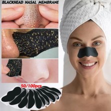 3Danlu BLACK-100PCS 10-100PCS Burun Remover Maske Derin Temizleyici Cilt Bakımı leri Küçültmek Akne Tedavisi Maskesi Burun lar Temiz Şeritler (Yurt Dışından)