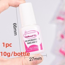 3Danlu 2 Çin 5 Adet/takım Süper Güçlü Fırça Nailbond Tutkal Çok Fonksiyonlu Tırnak Jel Yanlış Ipuçları ve Uv Akrilik Rhinestones Dekor Manikür Aracı 10G (Yurt Dışından)