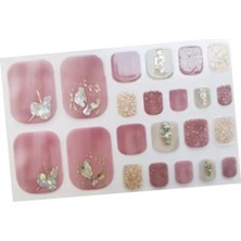 3Danlu 9 Nail Art Çıkartması Kendinden Yapışkanlı Yaratıcı Kağıt Dekoratif Tırnak Dekor Etiket Kadınlar Için (Yurt Dışından)