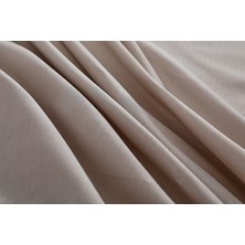 Doqu Home Colourful Fitted Çarşaf Çift Kişilik - Bej