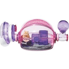 Habitrail Hagen Ovo Home Hamster Kafesi Pembe 28X56X26 cm