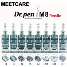 20 Adet Yuvarlak M8 Dr.pen Iğne Kartuşları M8 Dr. Kalem Için Micronneedle Mezoterapi Mikro Iğne Microneedling 11PIN 16PIN 36PIN 42PIN 5dpin (Yurt Dışından)