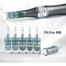 20 Adet Yuvarlak M8 Dr.pen Iğne Kartuşları M8 Dr. Kalem Için Micronneedle Mezoterapi Mikro Iğne Microneedling 11PIN 16PIN 36PIN 42PIN 5dpin (Yurt Dışından)