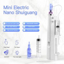 12PCS 3D Nano Hydra Enjektör Derma Kalemi Kablosuz Su Mezoterapisi Microneedle Mesogun Enjeksiyon Asit Dermapen Nano Iğneler ile Cilt Bakım Kitleri (Yurt Dışından)