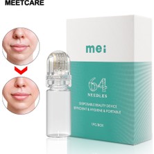 1 Adet 0.5 Hydra Rulo 64PIN Mikro Iğneli Rulo Flakon Hyaluronik Asit Serumu Mikroiğne Yüz Cilt Bakımı Araçları Derma Damgası Hiçbir Sıvı (Yurt Dışından)