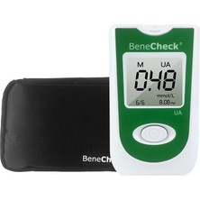 Kit Benecheck Ürik Asit Otomatik Ölçer 10/25 Adet Test Şeritleri ve Lansetler Gut Monitörünün Ürik Asit Ölçümü Için Iğneler Dahil# (Yurt Dışından)