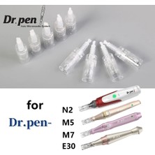 42 Pin (1 Adet) Dr.pen Dermapen Ekai Orijinal Üretici N2 M5 M7 E30 Derma Kalemi Pmu ve Mts Iğneleri Kartuşları 1 3 5 7 9 12 24 36 42 Pin Nano (Yurt Dışından)