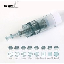 11 Pin (1 Adet) Dr.pen Dermapen Ekai Orijinal Üretici M8 Derma Kalemi Mts Iğneler Kartuşları 11/16/24/36/42 Pin/nano Cilt Bakımı Için (Yurt Dışından)
