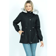 Narika Trenç Giy Çık. Peluşlu Içi Kıvırcık Mont Su Itici Özelliği 630