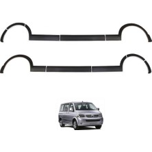 Cap Volkswagen Transporter T5 Uzun Şasi 2009 - 2014 Çamurluk ve Kapı Dodikleri Set 11 Parça Çift Sürgü