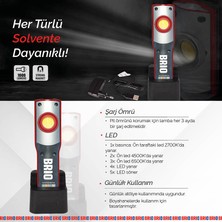 Brio Led Şarjlı Lamba Colour Match Gün Işığı 800L