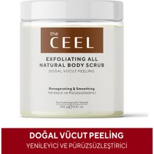 The Ceel Hindistan Cevizi Özlü Nemlendirici, Besleyici, Batık Giderici ve Arındırıcı Vücut Peelingi 275 gr