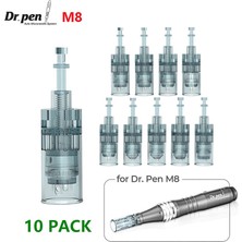 16 Pin (10 Adet) Orijinal Üretici Dr. Pen M8 Dermapen Yedek Süngü Iğne Kartuşları - (10 Paket) - Mts Mikro Iğne Cilt Bakımı (Yurt Dışından)