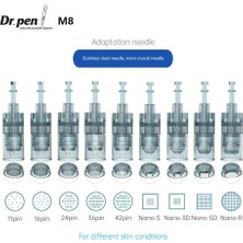 16 Pin (10 Adet) Orijinal Üretici Dr. Pen M8 Dermapen Yedek Süngü Iğne Kartuşları - (10 Paket) - Mts Mikro Iğne Cilt Bakımı (Yurt Dışından)