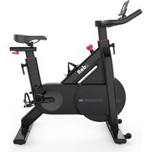 Robx S10 Smart Spin Bike 100 Derece Manyetik Hassas Direnç Sistemi Sessiz Kondisyon Bisikleti