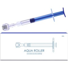 WHITE0.25MM Mikro 72 Iğneler Derma Aqua Rulo Ampuller Şırınga Mikro Iğneleme 3 ml Hydra Serum Aplikatör (Yurt Dışından)