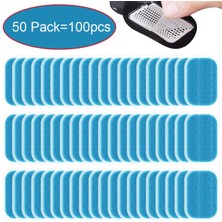 50 PAKET-100 Adet Yüksek Kaliteli Yedek Abs Jel Pedleri Ems Kas Stimülatörü Egzersiz Eğitmeni Karın Yedek Jel Yama Aksesuarları (Yurt Dışından)