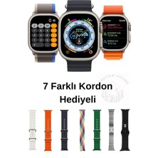 Heaven House En Iyi Akıllı Saat Y60 Ultra Plus | 7 Kordon Hediyeli | Koruma Kılııf Hediyeli | Akıllı Saatler | Iphone Akıllı Saat | Samsung Akıllı Saat| Apple Akıllı Saat