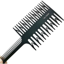 Siyah Profesyonel Saç Tarak Saç Boyama Vurgulamak Saç Fırçası Balık Kılçığı Sıçan Kuyruk Tarak Berber Kuaförlük Tarak Salon Saç Şekillendirici Aracı (Yurt Dışından)