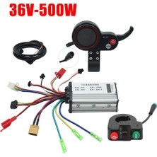 Decisive 36V 500W Denetleyici MR-100 LCD Ekran Metre Pano + Kugoo M4 Elektrikli Scooter Için Anahtar Düğmesi (Yurt Dışından)