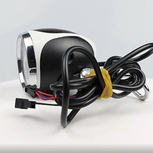 Decisive UNIVERSAL10-INCH M4 Far Elektrikli Scooter LED Ön Işık Lambası Kugoo 8-Inch Elektrikli Scooter Aksesuarları (Yurt Dışından)