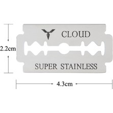 C0011A-03 Meisha Çift Kenar Tıraş Bıçağı 10/20/50 Parça Emniyetli Tıraş Bıçağı Paslanmaz Çelik Düz Tıraş Bıçağı Yüz Tıraş C0011A (Yurt Dışından)