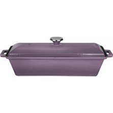 Lava Döküm Ekmek Tenceresi / Terrine Serisi. Ölçü 11x29cm.