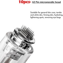10 Adet 42PIN Dr. Kalem E30 Kablolu Mikro Iğne Derma Kalem Otomatik Dermapen Cilt Bakım Makinesi 8 Pcs Süngü Iğneler ile 5 Seviye Ayarı (Yurt Dışından)