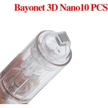 10 Adet 3D Nano Profesyonel Süngü Derma Microneedle Kalem Microeedle Kartuş Elektrikli Mikro Haddeleme Derma Damga Tedavisi Için Iğne Ipuçları (Yurt Dışından)