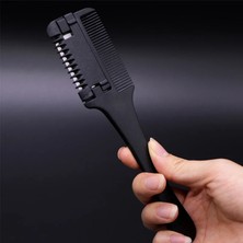 Stil B Pembe 1 Adet Kuaförlük Tarak Saç Kesimi Fırçası Karbon Saplı Saç Fırçaları Jiletli Saç Inceltme Giyotin Salon Berber Şekillendirici Araçları (Yurt Dışından)