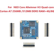 Decisive Nanopi Için Neo Çekirdek Allwinner H3 Çekirdek 256 MB Ddr3 Ram + 4g Emcc Mini Çekirdek Kurulu Iot Ubuntucore Geliştirme Kurulu (Yurt Dışından)