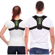 Yeşil M Takım Elbise 40-60KG Için Ayarlanabilir Arka Omuz Duruş Düzeltici Kemer Klavikula Omurga Desteği Vücudunuzu Yeniden Şekillendirin Ev Ofis Spor Üst Sırt Boyunluk (Yurt Dışından)