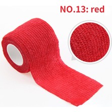 No.13 15CMX4.5M Spor Bandaj Elastik Elastoplast Kendinden Yapışkanlı Bant Bilek Korumak Avuç Içi Parmak Kol Omuz Diz Ayak Bileği Evcil Hayvanlar Bacak Dövme Güvenliği (Yurt Dışından)