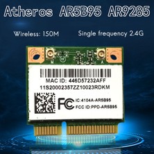 Decisive Atheros AR5B95 AR9285 Kablosuz Ağ Kartı 2.4g 150 Mbps Pcı-E Yarım Yükseklikte Dahili Ağ Kartı X230 G460 (Yurt Dışından)