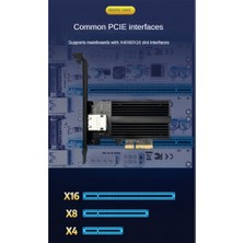 Decisive Pcıe To RJ45 Tek Bağlantı Noktalı RJ45 10G Nıc Pxe Disksiz Önyükleme Sunucusu Endüstriyel Bilgisayar Ethernet Nıc Pcıe Ağ Adaptörü (Yurt Dışından)