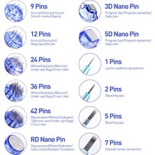 50 Adet L1 10/50/100 Adet Dermatool Süngü Iğneler Kartuşu Dr Pen Için A6 Nano/12 Pin/24 Pin/36 Pin/42 Mikro Cilt Iğneleme Yedek Kafa (Yurt Dışından)