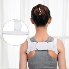 Siyah Pro Klavikula Duruş Düzeltici Erkekler Woemen Üst Sırt Brace Omuz Bel Desteği Kemer Duruş Düzeltme Kemeri (Yurt Dışından)