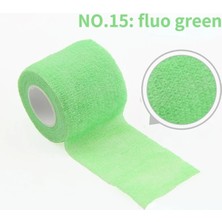 No.15 5cmx4.5m Spor Bandaj Elastik Elastoplast Kendinden Yapışkanlı Bant Koruyun Bilek Avuç Içi Parmak Kol Omuz Diz Ayak Bileği Evcil Hayvanlar Bacak Dövme Güvenliği (Yurt Dışından)