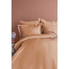 İssimo Home Simply Blüsh Pamuk Saten Fitted Set 120*200/50*70