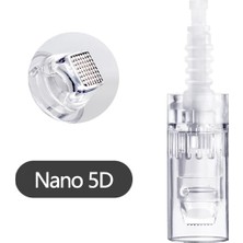 Nano 5d 10PCS Elektrikli Dr. Pen Ultima M7 12 Adet Iğneler Profesyonel Derma Kalemi Nanoiğneler Dövme Makinesi Mezoterapi Cilt Bakımı Aracı Spa Bakımı (Yurt Dışından)
