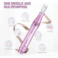Nano 5d 10PCS Elektrikli Dr. Pen Ultima M7 12 Adet Iğneler Profesyonel Derma Kalemi Nanoiğneler Dövme Makinesi Mezoterapi Cilt Bakımı Aracı Spa Bakımı (Yurt Dışından)