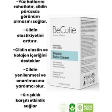 Be Cutie Cilt Yenileyici + Yaşlanma Karşıtı Onarıcı Yüz Kremi 30 ml