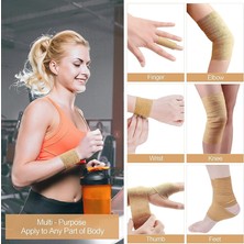 No.7 5cmx4.5m Spor Bandaj Elastik Elastoplast Kendinden Yapışkanlı Bant Koruyun Bilek Avuç Içi Parmak Kol Omuz Diz Ayak Bileği Evcil Hayvanlar Bacak Dövme Güvenliği (Yurt Dışından)