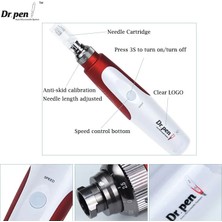 N2-C Us-36 Pın Dr Pen Ultima N2 12 Adet Iğne Kartuşları ile Çok Fonksiyonlu Tel Elektrikli Derma Kalemi Mikro Iğneler Nano Dövme Makinesi (Yurt Dışından)
